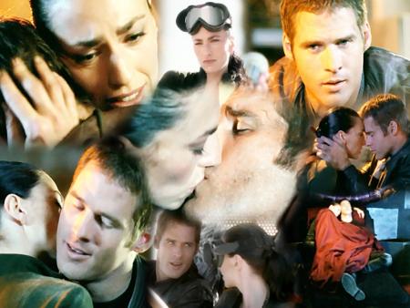 Aeryn et Crichton.