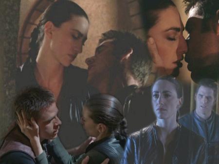 Aeryn et Crichton.