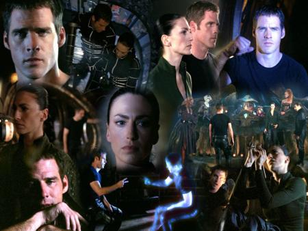 Aeryn et Crichton.