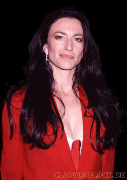 Claudia lors d'une soirée